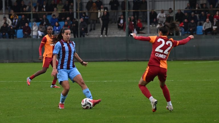 Trabzonspor’a Galatasaray karşısında tek gol yetti