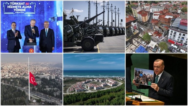Türkiye’de 2025 yılı böyle geçti: Yangınlar, vefatlar, dev projeler…