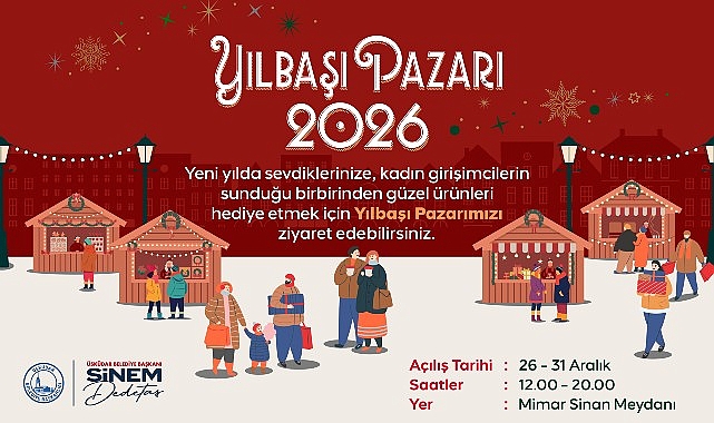 “Yılbaşı Pazarı 2026” Üsküdar’da Başlıyor