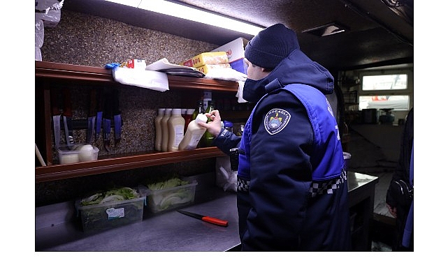 Zabıtadan balıkçı teknelerine yılbaşı denetimi