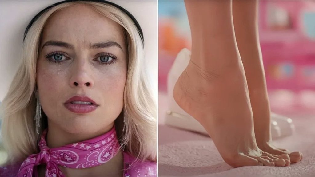 3. kez seçildi! Margot Robbie’nin “dünya güzeli” ayakları…