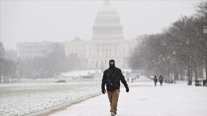 ABD’nin başkenti Washington’da kar fırtınası nedeniyle acil durum ilan edildi