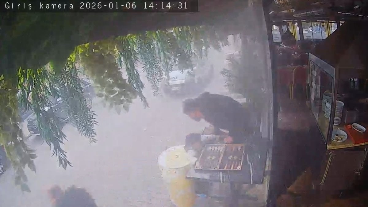 Adana’da restorandaki klimanın dış ünitesi patladı