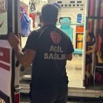 Adıyaman’da alkollü sürücünün kullandığı motosiklet sulama kanalına düştü