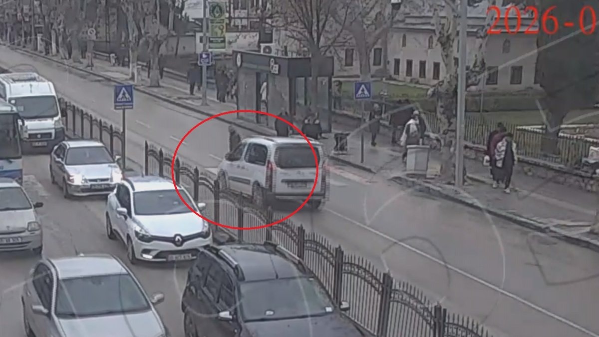 Amasya’da karşıdan karşıya geçerken ölümden döndü