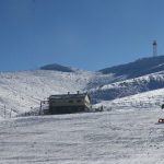 Ankara Elmadağ’da kayak keyfi