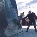 Ardahan’dan gelen yolcu otobüsü Susuz’da devrildi: 17 yaralı