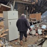 Artvin’de ahır ve ev heyelanla yıkıldı: Sahibi facianın eşiğinden döndü