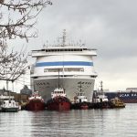 ‘Astoria Grande’ kruvaziyeri Samsun’a demirledi