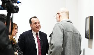 Atatürk Sergisi Ziyaretçileriyle Buluştu