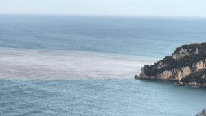 Bartın’da denizin rengi değişti