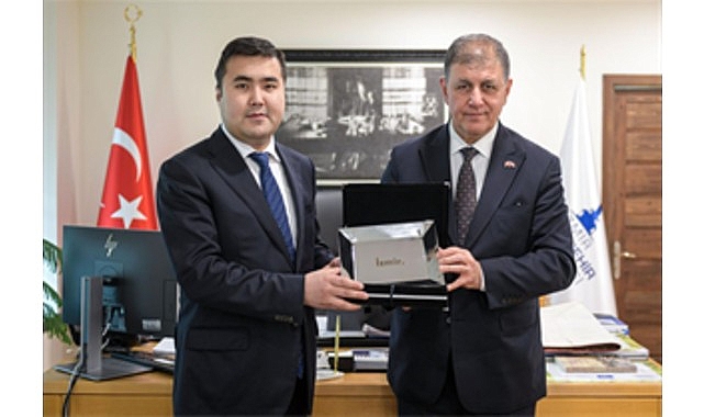 Başkan Tugay Kırgız Başkonsolos Toktobekoviç’i ağırladı