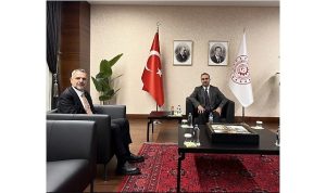 Başkan Vekili Akın, Bakan Kacır’ı ziyaret etti