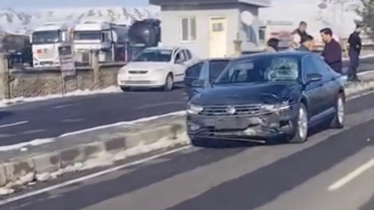 Batman’da feci kaza: Yaya çarpmanın etkisiyle metrelerce savruldu