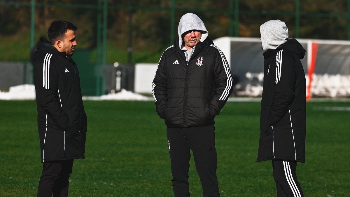 Beşiktaş, Antalya kampı öncesi son antrenmanını İstanbul’da yaptı