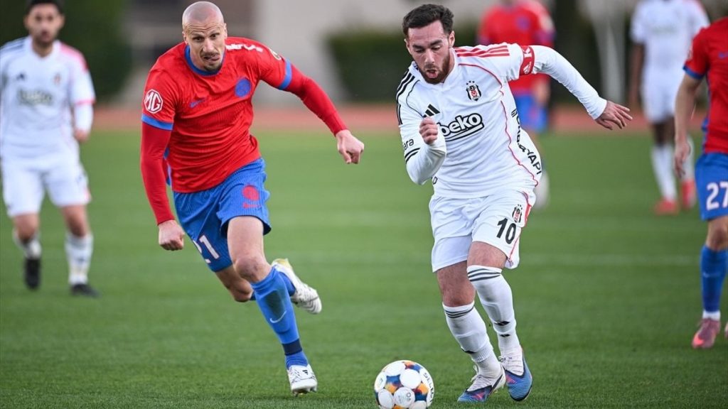 Beşiktaş hazırlık maçında FCSB’yi yendi