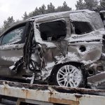 Bolu’da kamyon ile hafif ticari aracın çarpışması sonucu 2 kişi yaralandı