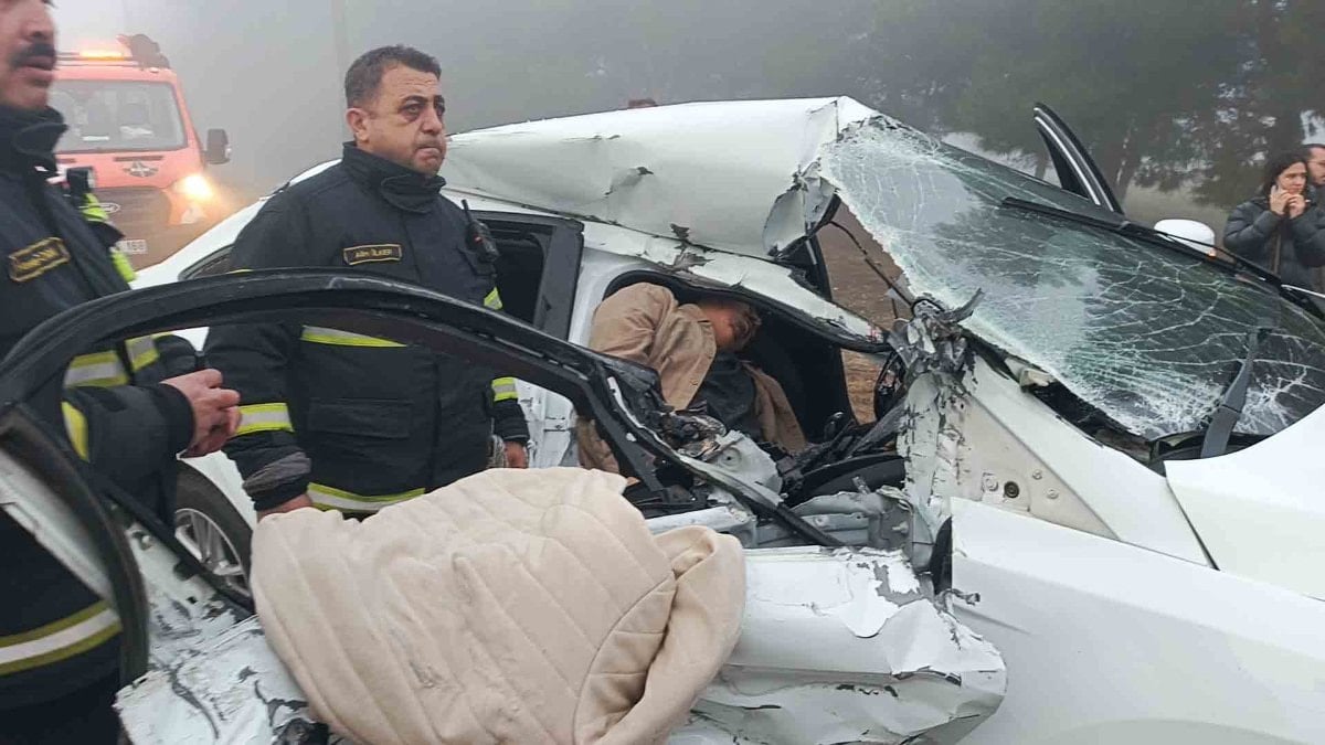 Burdur’da sis zincirleme kazaya neden oldu