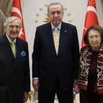 Cumhurbaşkanı Erdoğan, Rahmi Koç ve Semahat Arsel’i kabul etti