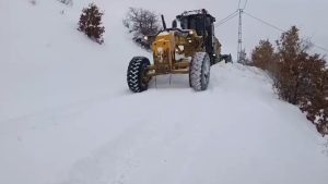Elazığ’da 482 köy yolu ulaşıma kapandı