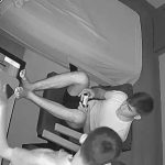 Elazığ’daki depremde panik anı kameraya yansıdı