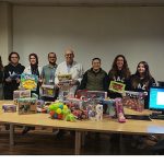 EÜ Tıp Fakültesi Hastanesinde tedavi gören çocuklar için oyuncak bağışı yapıldı