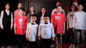 Gazi çocuklarından Türk bayrağına çirkin saldırıya ortak tepki