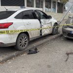 Gaziantep’te kaza sonrası savrulan araç çocuğa çarptı