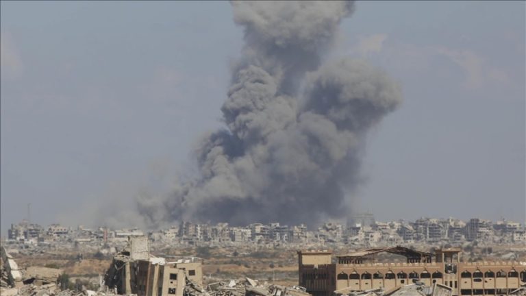 Gazze’de can kaybı 71 bin 412’ye yükseldi