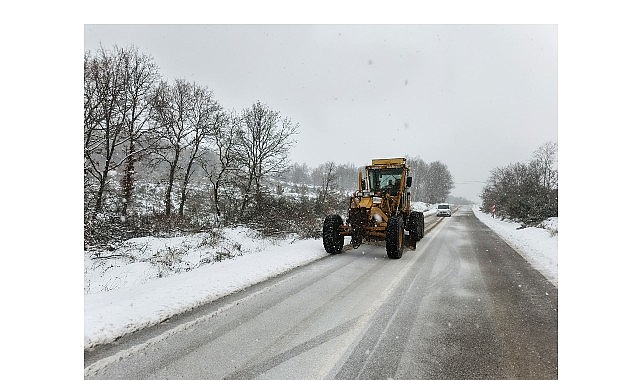 Gemlik’te Karla Mücadele