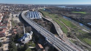 Halkalı-Kapıkule Demir Yolu Projesi hızla ilerliyor