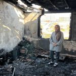 Hatay’da depremde eşini ve evladını kaybetti, yangın felaketini yaşadı