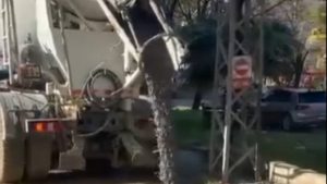 Hatay’da kanalizasyona çimento döken firmaya 213 bin lira ceza