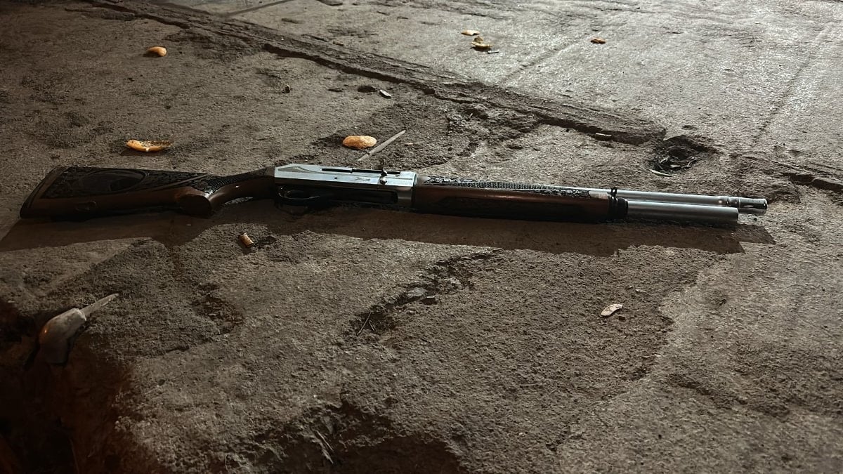 Hatay’da yılbaşı kutlaması hayrete düşürdü: Havaya ateş açtı