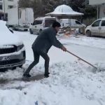 Iğdır’da 20 yılın en yoğun kar yağışı