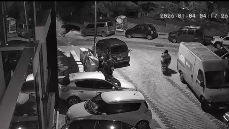 İstanbul’da 53 bin lira değerindeki motosiklet parçası hırsızlığı kamerada