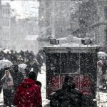 İstanbul’da bazı noktalarda kar kalınlığı yer yer 10 santimetreyi buldu