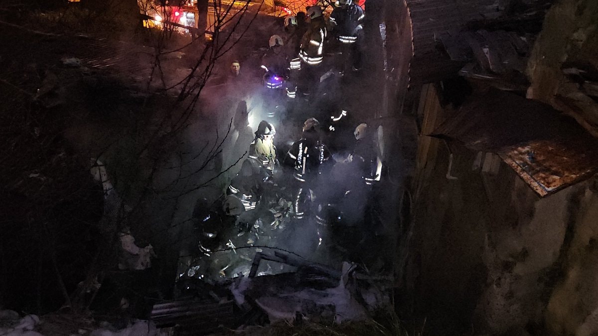 İstanbul’da gecekondu yangını: 1 ölü, 1 yaralı