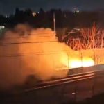 İstanbul’da metro durağında yangın