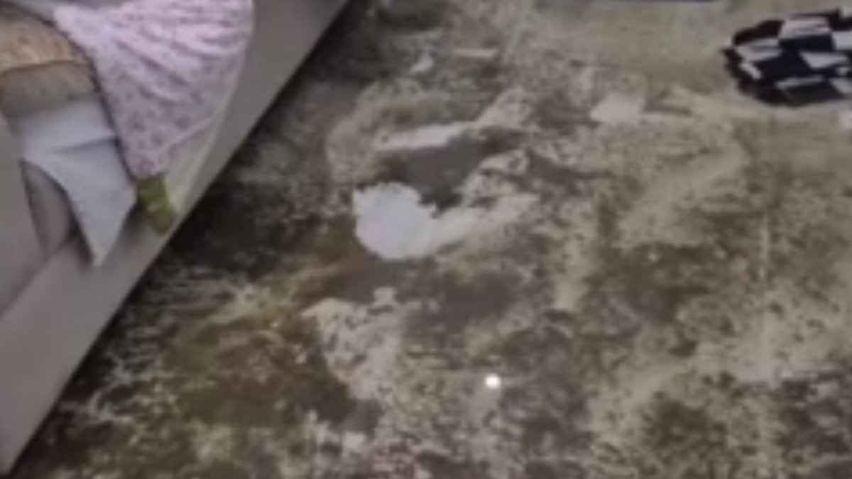 İstanbul’da sağanak yağış sonrası iki daireyi su bastı: Bina tahliye edildi