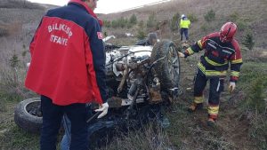 İzmir-İstanbul Otoyolu’nda feci kaza