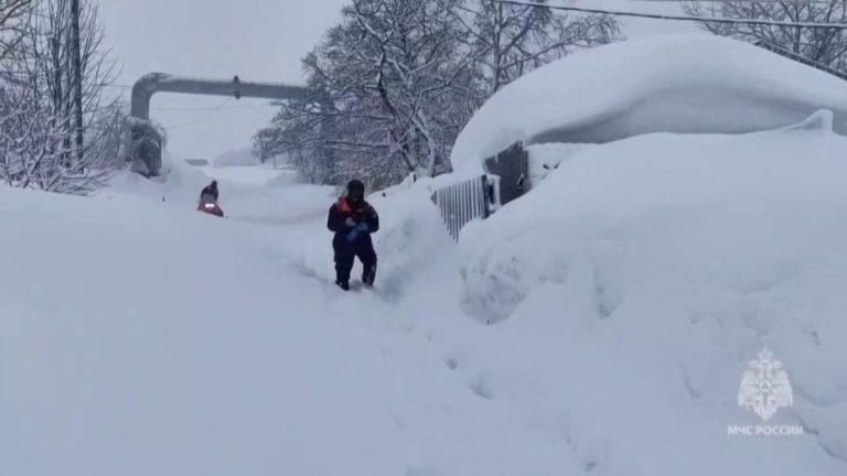 Kamçatka’da son 30 yılın en ağır kışı: Kar kalınlığı 1,5 metreyi aştı
