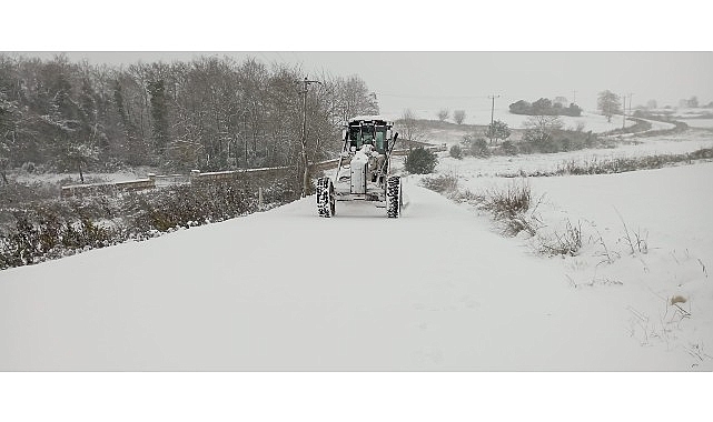 Kandıra Beyaza Büründü: Ekipler 7/24 Teyakkuzda!