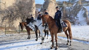 Kapadokya’da asayiş, atlı birliklere emanet