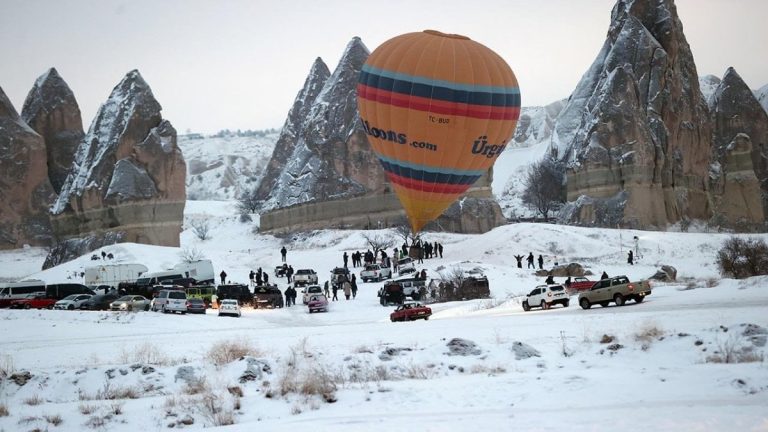 Kapadokya’da balon uçuşları yapılamıyor