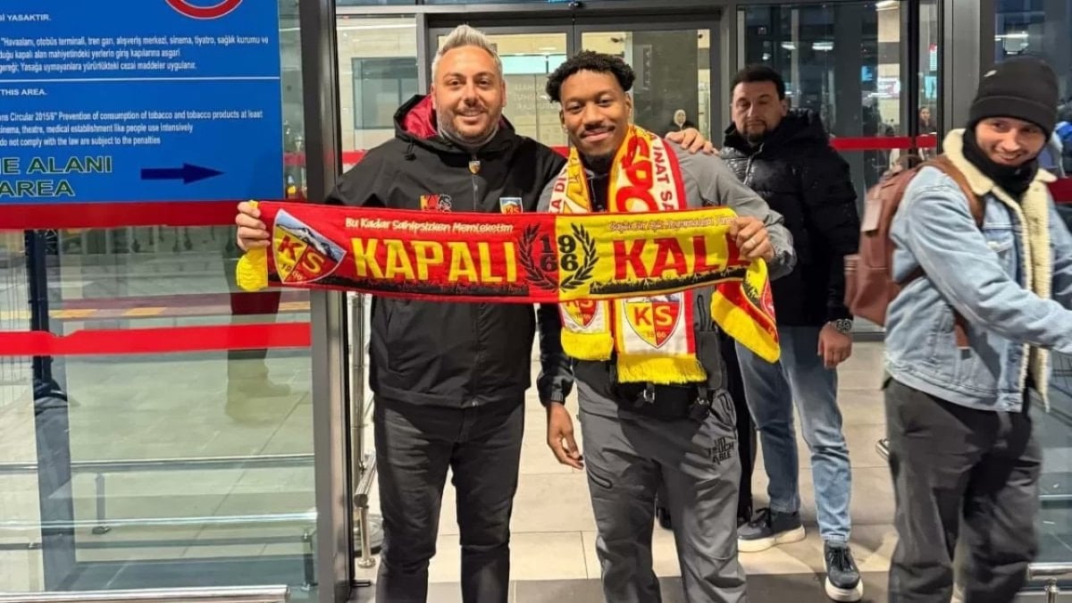 Kayserispor’un getirdiği Ronael Pierre-Gabriel şehirden kaçtı