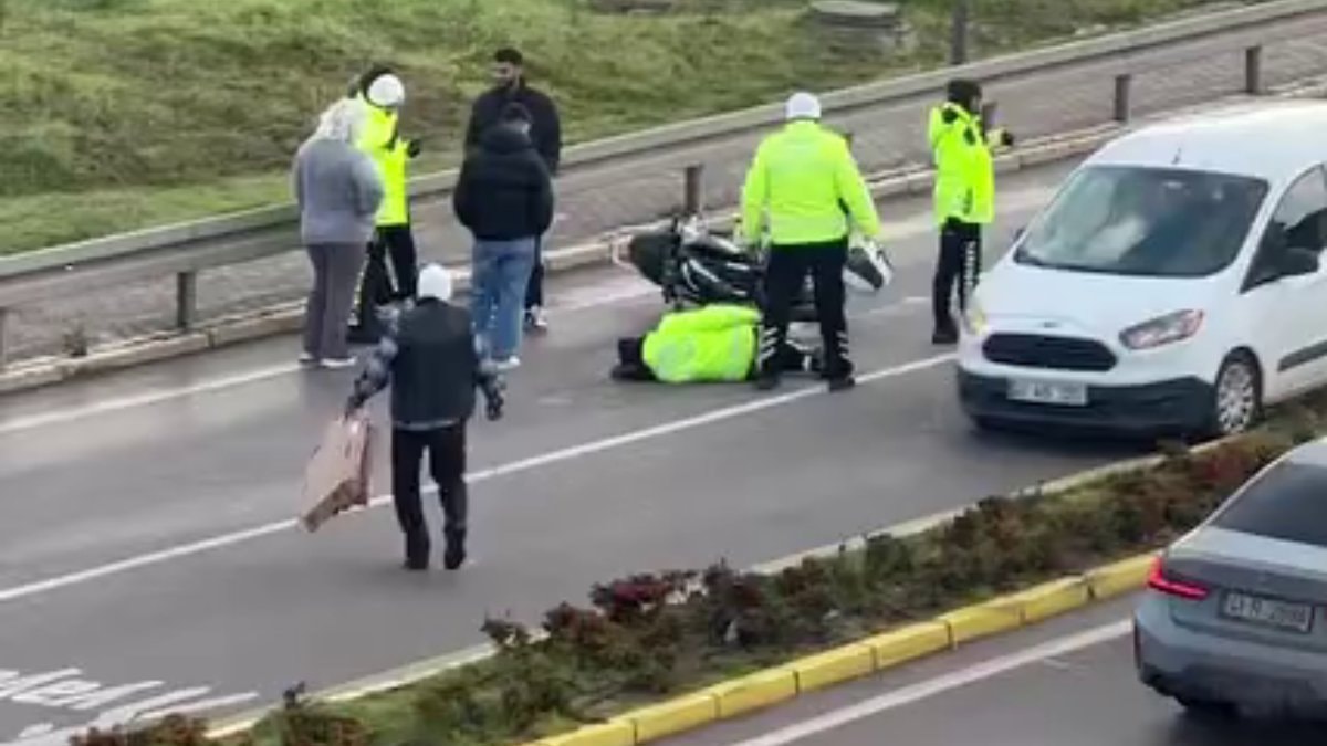 Kocaeli’de kaçmaya çalışırken polise çarptı