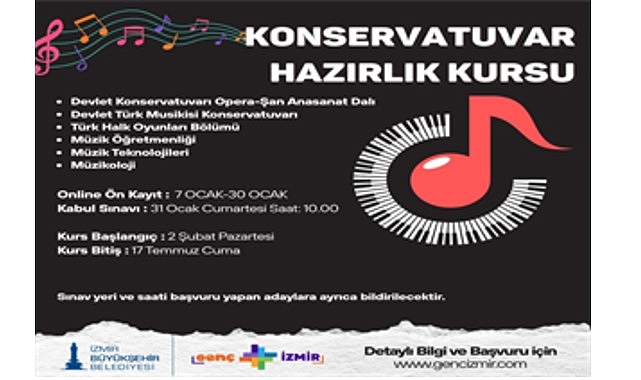 Konservatuvar hayali kurana Büyükşehir desteği