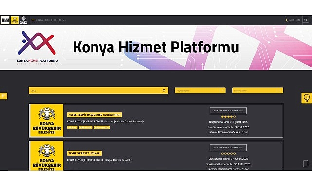 Konya Büyükşehir’den Dijital Dönüşümde Yeni Bir Adım Daha