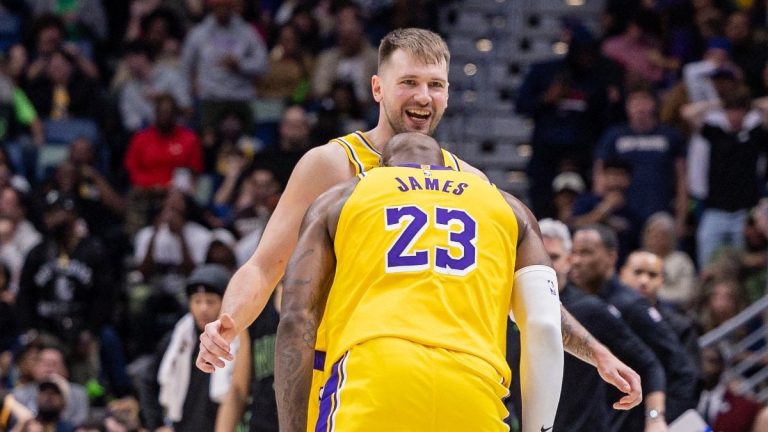 Los Angeles Lakers, Luka Doncic ve LeBron James ikilisiyle kazandı